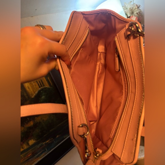 Coach Taylor Eyelet Mini Tote Crossbody Bag - Picture 9 of 17